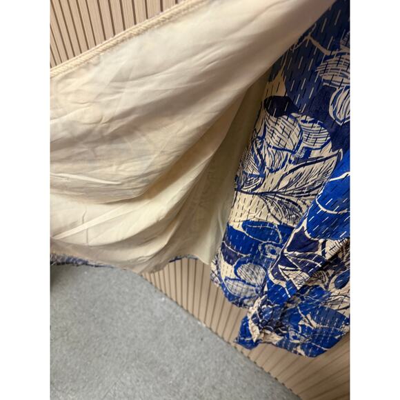 Lost + Wander Bellflower Midi Dress in Blue Floral Medium - Picture 8 of 12